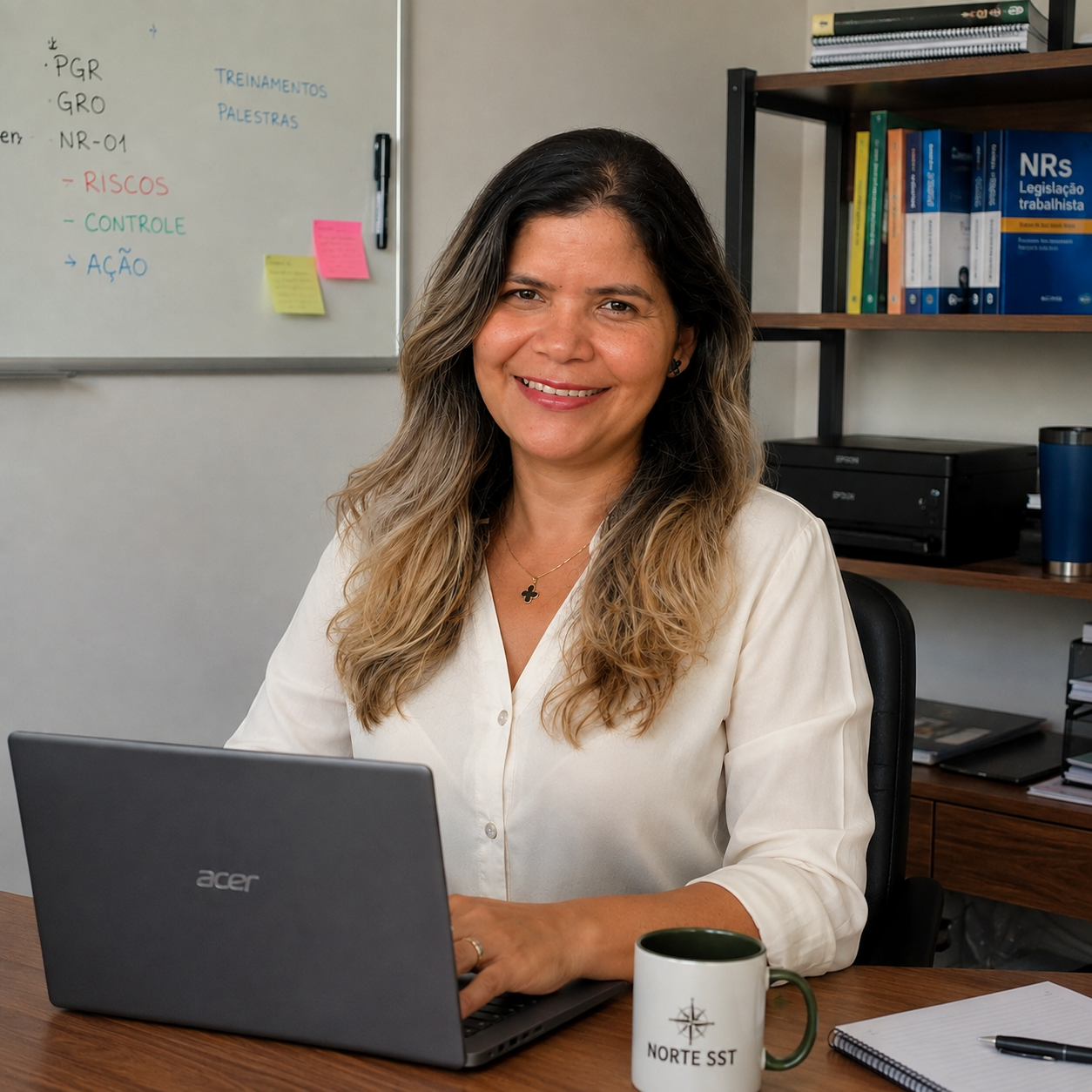 Erica Demétrio — Fundadora & Especialista Chefe em Norte SST